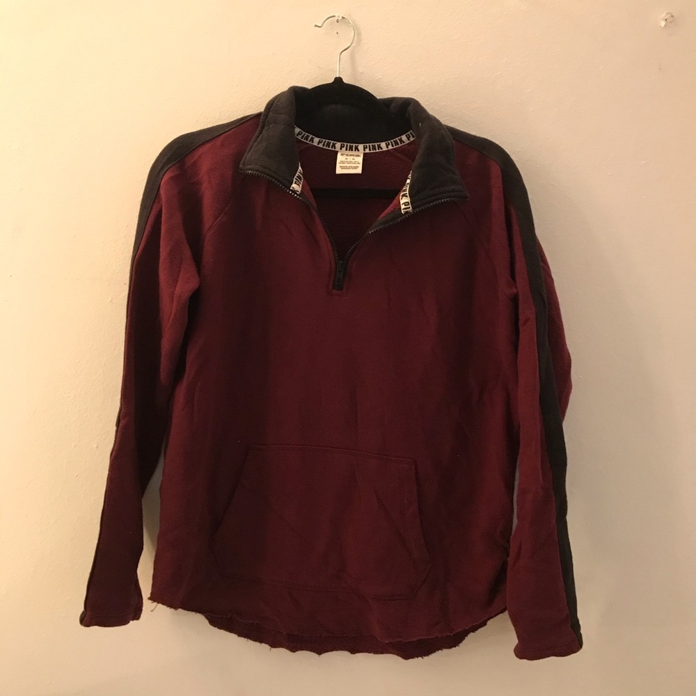 VS PINK quarter zip